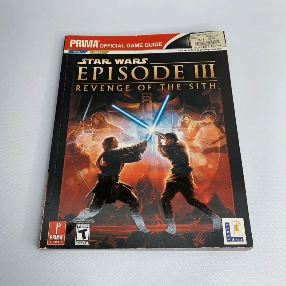 Star Wars Episode III Revenge of the Sith Prima‎ Official Guide no poster
